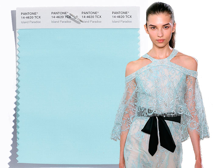 10 Colori Moda Primavera Estate 2017 Azzurro Island Paradise