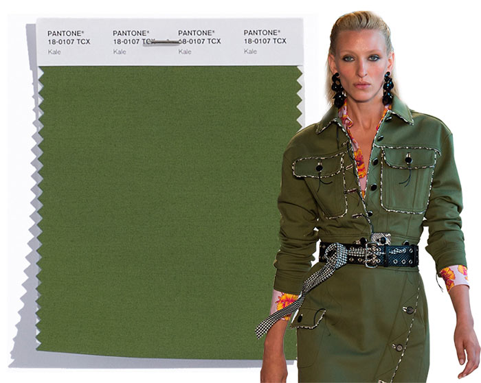 10 Colori Moda Primavera Estate 2017 Verde Kale