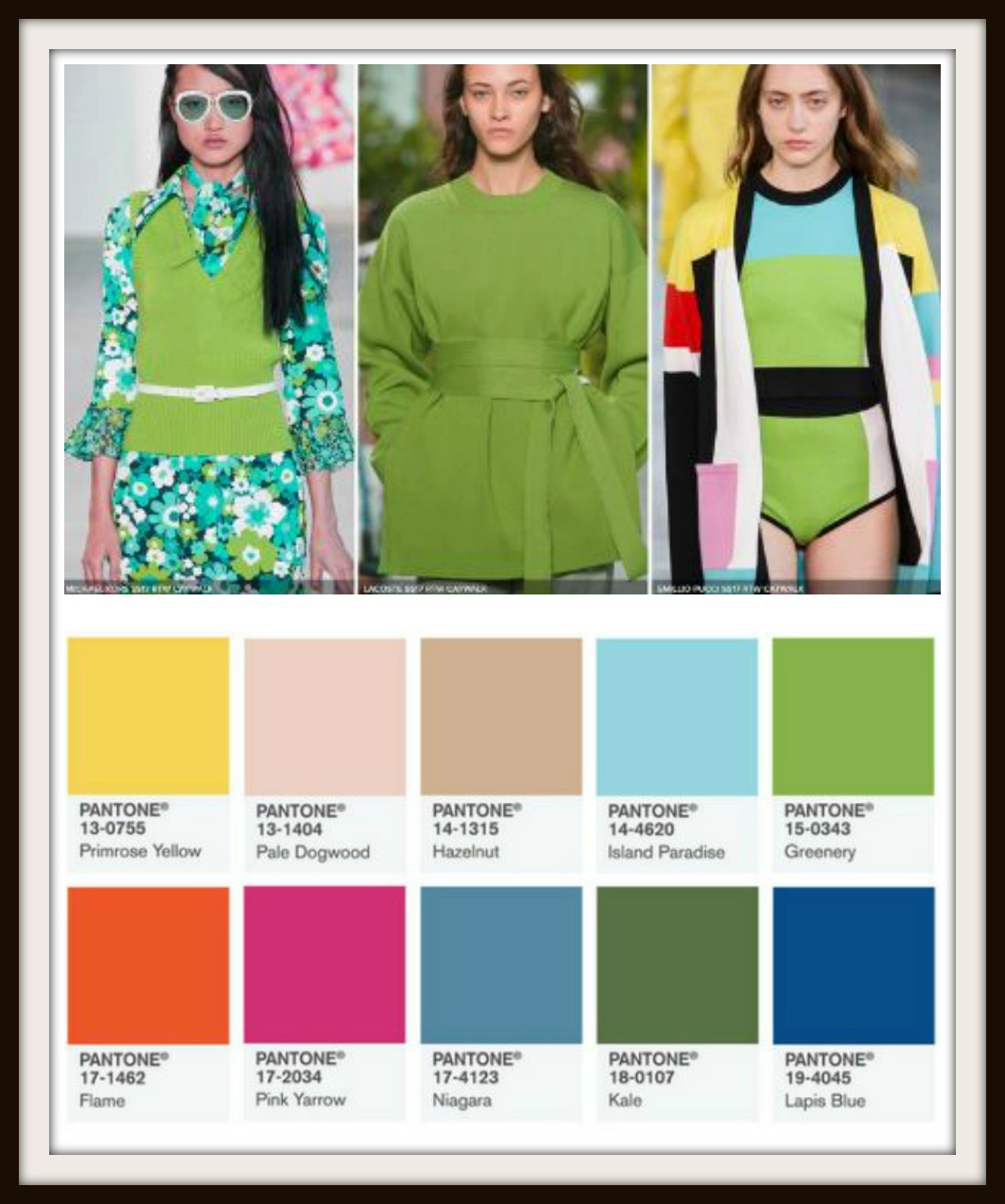10 Colori Moda Primavera Estate 2017