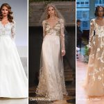 Abiti da sposa con maniche lunghe autunno inverno 2017