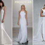 Abiti da sposa minimalisti moda autunno inverno 2017