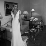 Abito da sposa lineare 2017 mod Brooklin