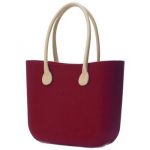 Borsa O Bag rosso rubino