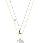 Doppia collana Swarovski san Valentino 2017 con la luna