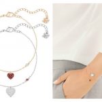 Gioielli bracciale Swarovski Crystal Wishes Heart San Valentino 2017