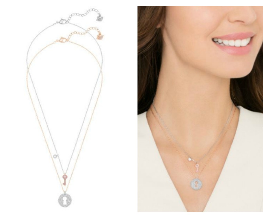 Gioielli pendenti Swarovski Crystal Wishes Key San Valentino 2017