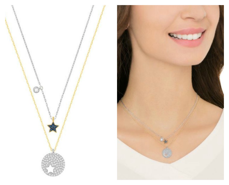 Gioielli pendenti Swarovski Crystal Wishes Star San Valentino 2017