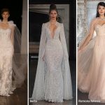 La mantella con abiti da sposa autunno inverno 2017
