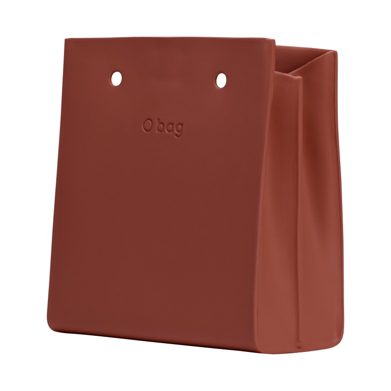 Nuova borsa O bag O square colore terracotta