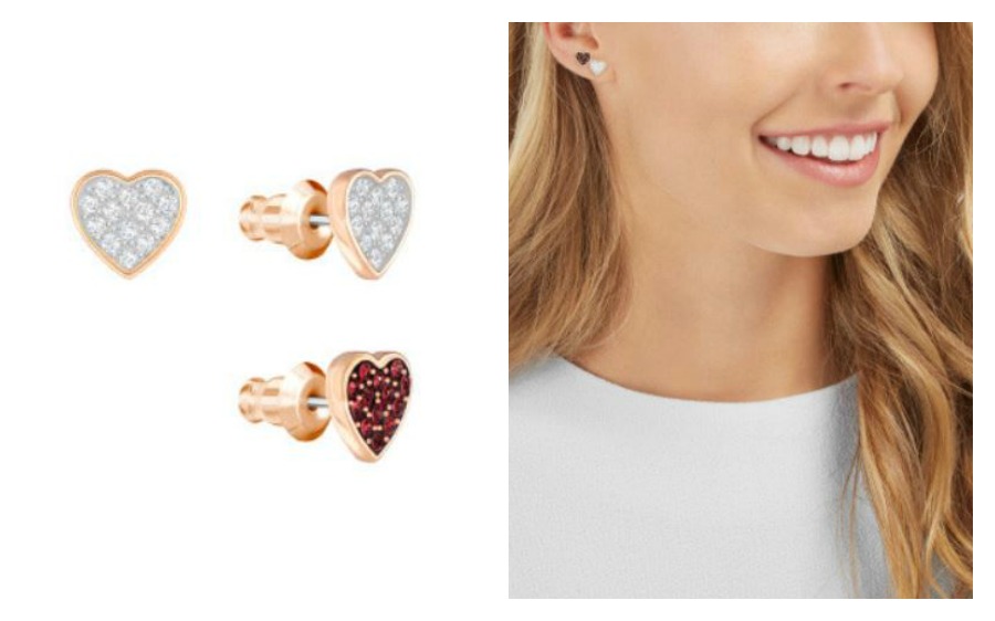 Orecchini Crystal Wishes heart San Valentino 2017 1