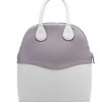 Borsa O Bag 50 con cover in ecopelle grigia primavera estate 2017