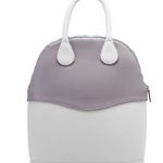 Borsa O Bag 50 con cover in ecopelle grigia primavera estate 2017
