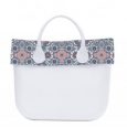 Borsa O Bag Mini con bordo fantasia damascata primavera 2017
