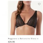 Completo intimo con body Intimissimi 2017