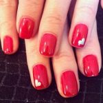 Facile Nail Art romantica San Valentino