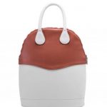 Nuova Cover in ecopelle terracotta borsa O bag 50 primavera estate 2017