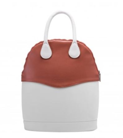 Nuova Cover in ecopelle terracotta borsa O bag 50 primavera estate 2017