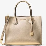 Nuova Tote bag Mercer MK primavera estate 2017 in pelle metallizzata