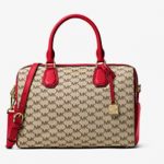 Nuovo Bauletto MK Mercer collezione primavera estate 2017 in tessuto logato