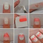 Tutorial Manicure con Nail Art San Valentino