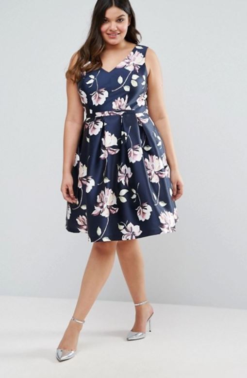 Abito da cerimonia taglie comode primavera estate 2017