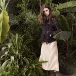 Bomber in tulle e gonna plisse Sisley