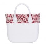 Bordo borsa O Bag mini in tessuto effetto pizzo Riviera primavera estate 2017