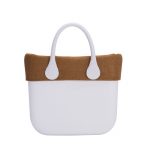 Bordo estivo 2017 o bag mini in Juta colore ocra