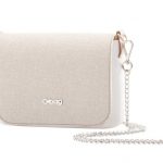 Borsa O Pocket a tracolla di O Bag con pattina basic Nature avorio primavera estate 2017