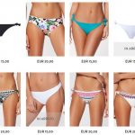 Catalogo prezzi costumi da bagno Calzedonia estate 2017