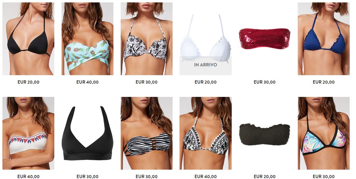 Costumi da bagno Calzedonia 2017