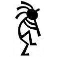 Disegno per tatuaggio Kokopelli