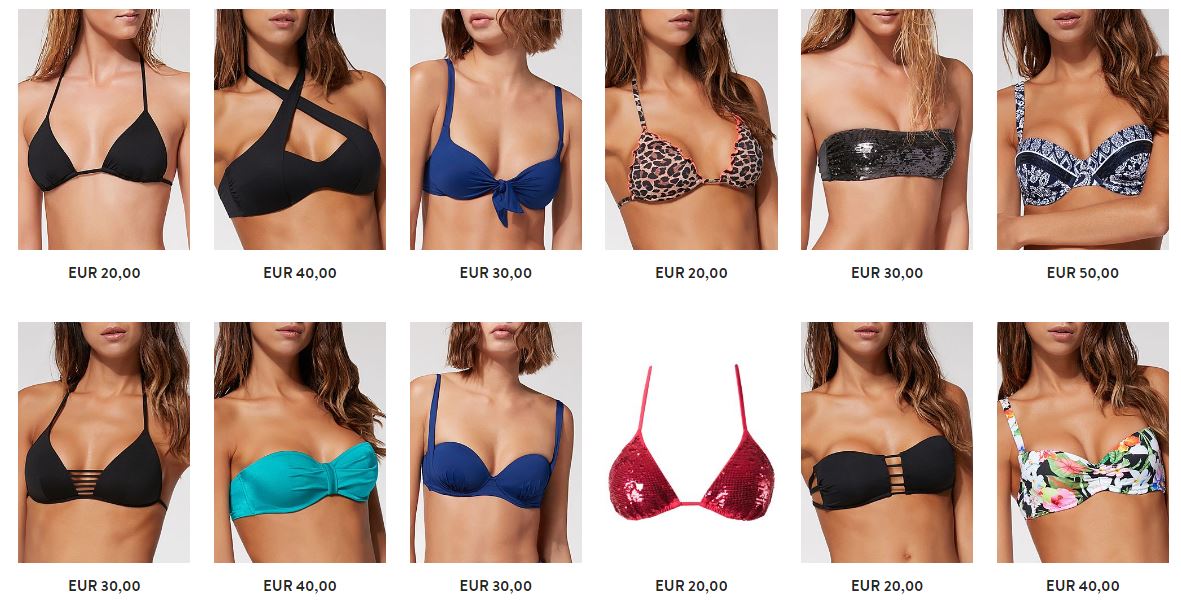 Foto catalogo costumi Calzedonia 2017