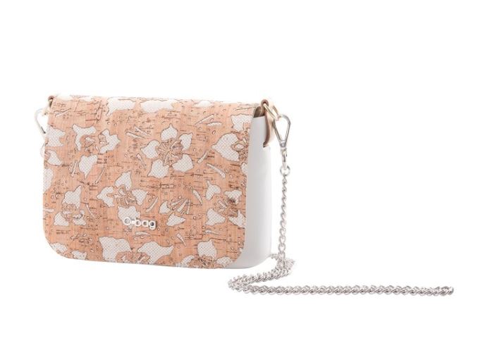 Nuova borsetta a tracolla O Bag O Pocket con pattina in sughero collezione primavera estate 2017