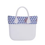 Nuovo Bordo estivo o bag mini in tessuto fantasia momo