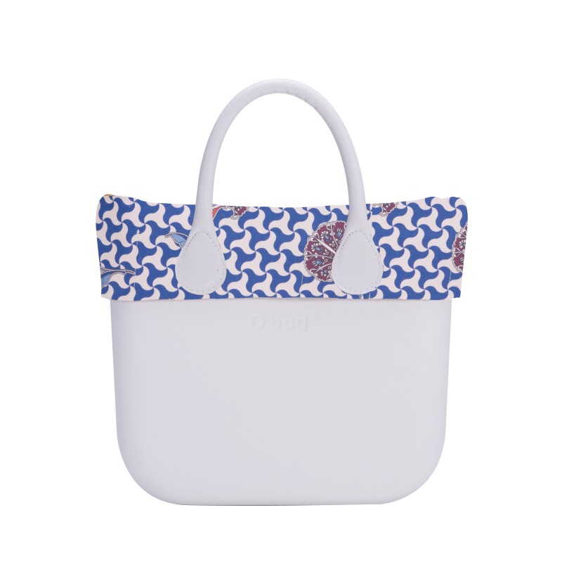 Nuovo Bordo estivo o bag mini in tessuto fantasia momo