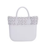 Nuovo Bordo estivo o bag mini in tessuto fantasia sakura