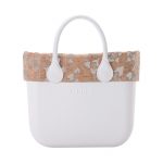 Nuovo Bordo in sughero laserato borsa O bag estate 2017
