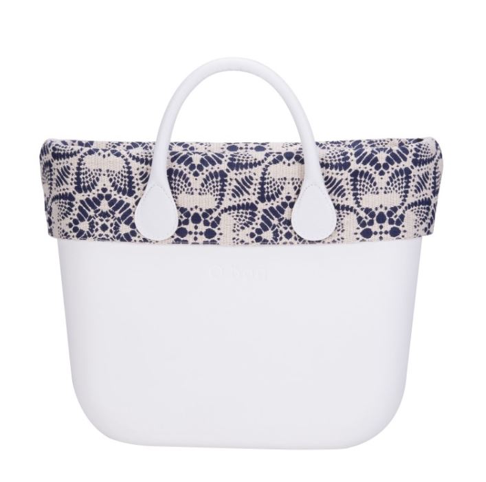 Nuovo bordo borse O Bag effetto pizzo Riviera estate 2017