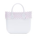 O Bag Mini con bordo estivo Candy rosso fragola