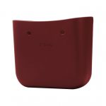 O Bag scocca colore Bordeaux