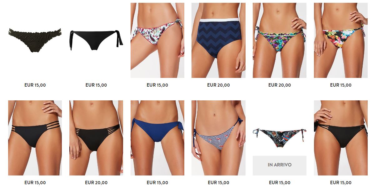 Slip bikini Calzedonia estate 2017