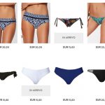 Slip costumi da bagno Calzedonia collezione estate 2017