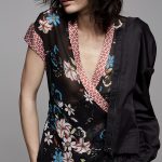 Top floreale Sisley collezione primavera estate 2017