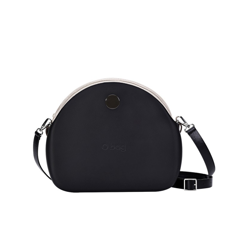 Borsa a tracolla O bag moon light nera