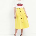 Gonna midi Stradivarius