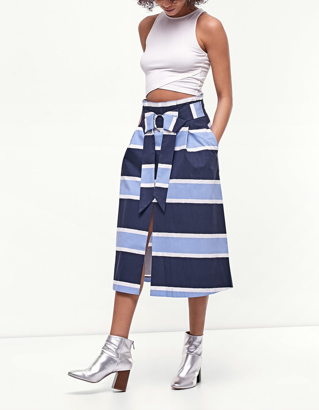 Gonna midi Stradivarius primavera estate 2017