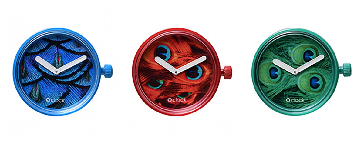 Meccanismi orologi o clock animalier pavone 2017