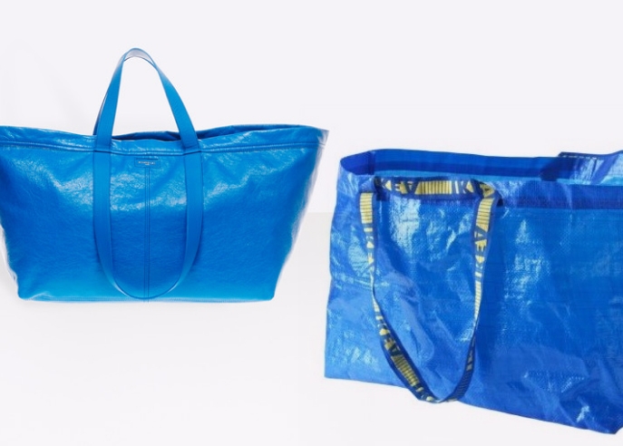 Nuova borsa Balenciaga copia IKEA