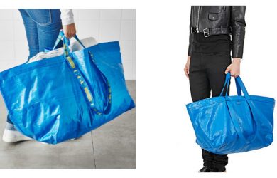 Nuova borsa Balenciaga copia borsa IKEA